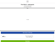 Tablet Screenshot of firstwok2.com